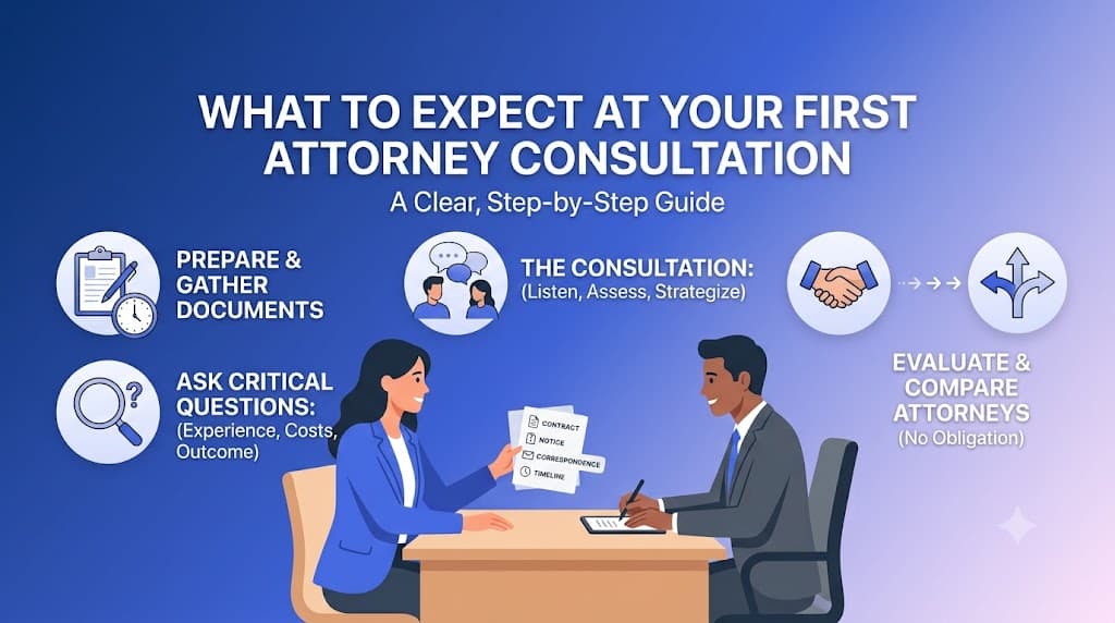 What to Expect at Your First Attorney Consultation