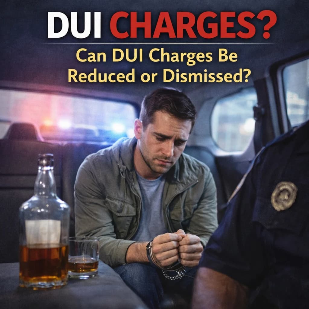 Can DUI Charges Be Reduced or Dismissed?