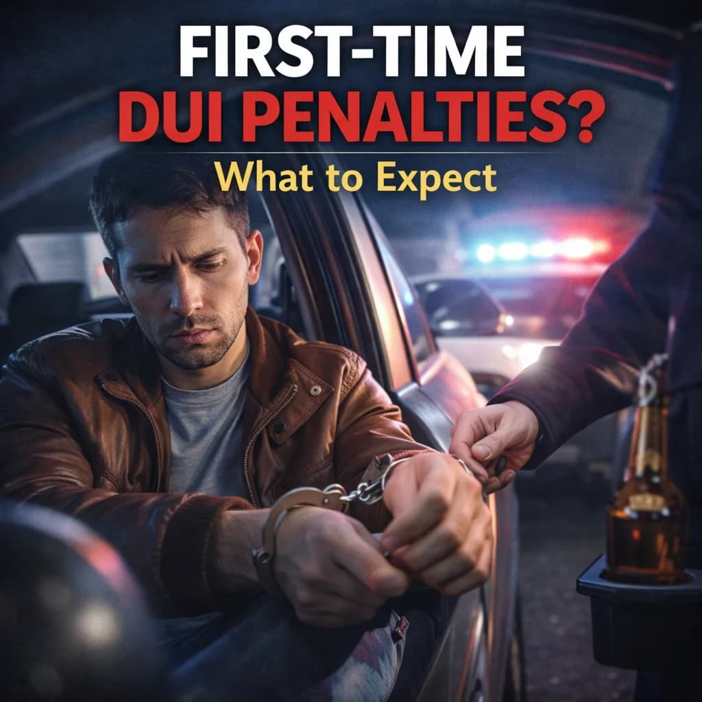 First-Time DUI Penalties: What to Expect