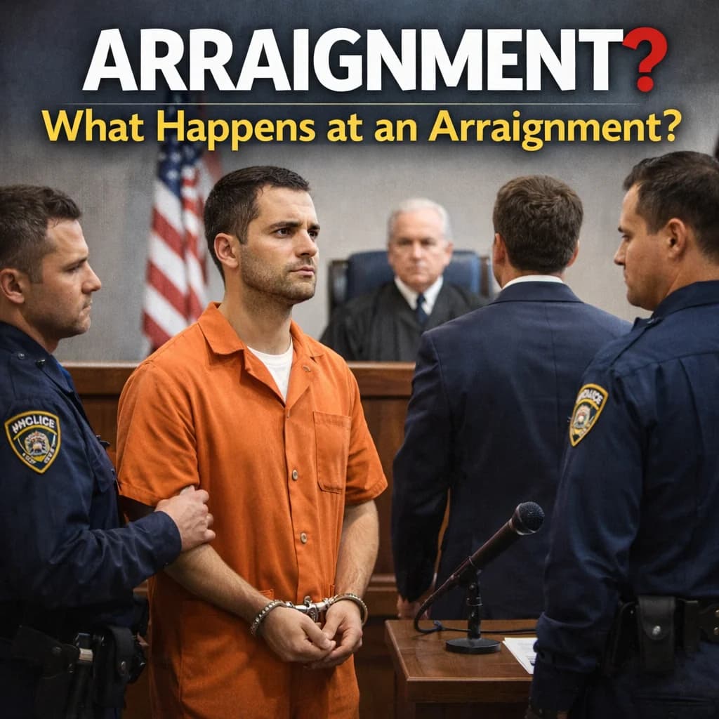 What Happens at an Arraignment?