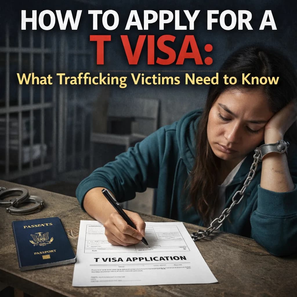 How to Apply for a T Visa: What Trafficking Victims Need to Know
