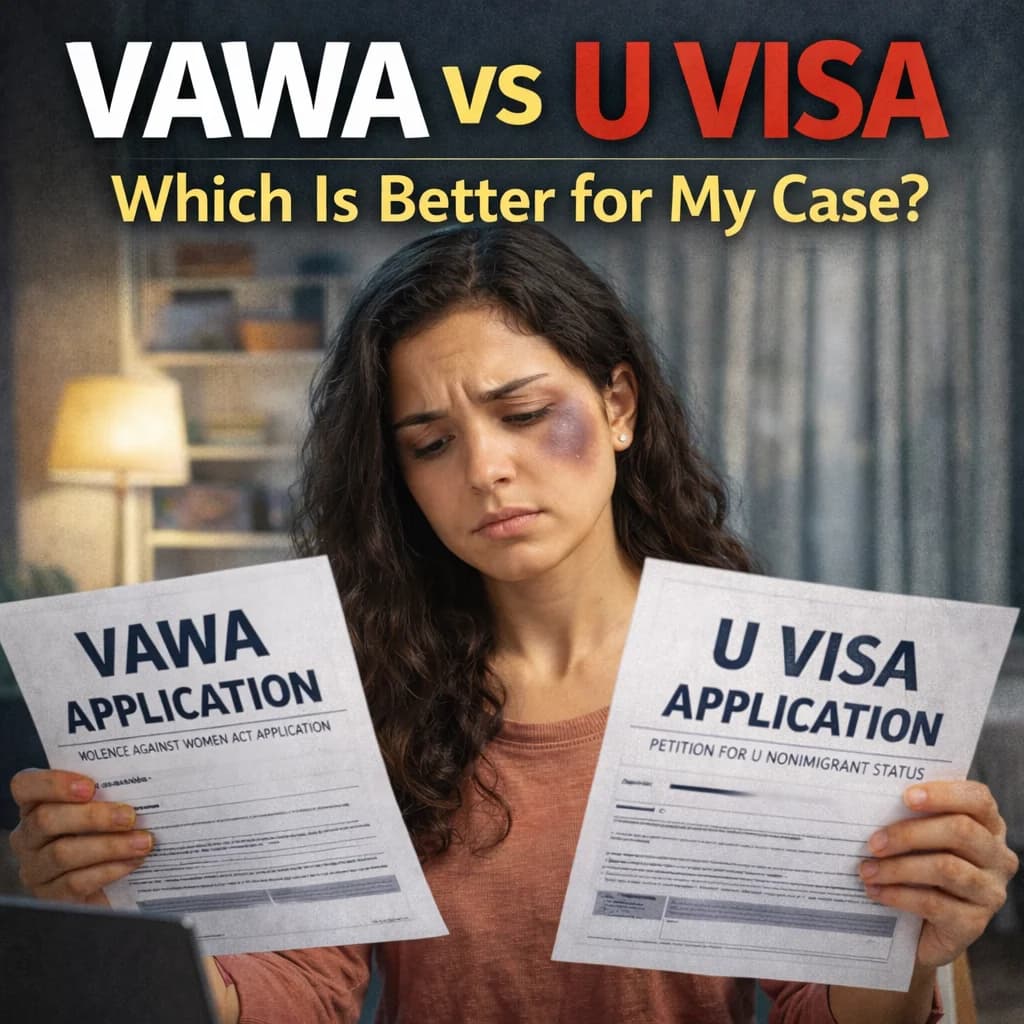 VAWA vs U Visa: Which Is Better for My Case?